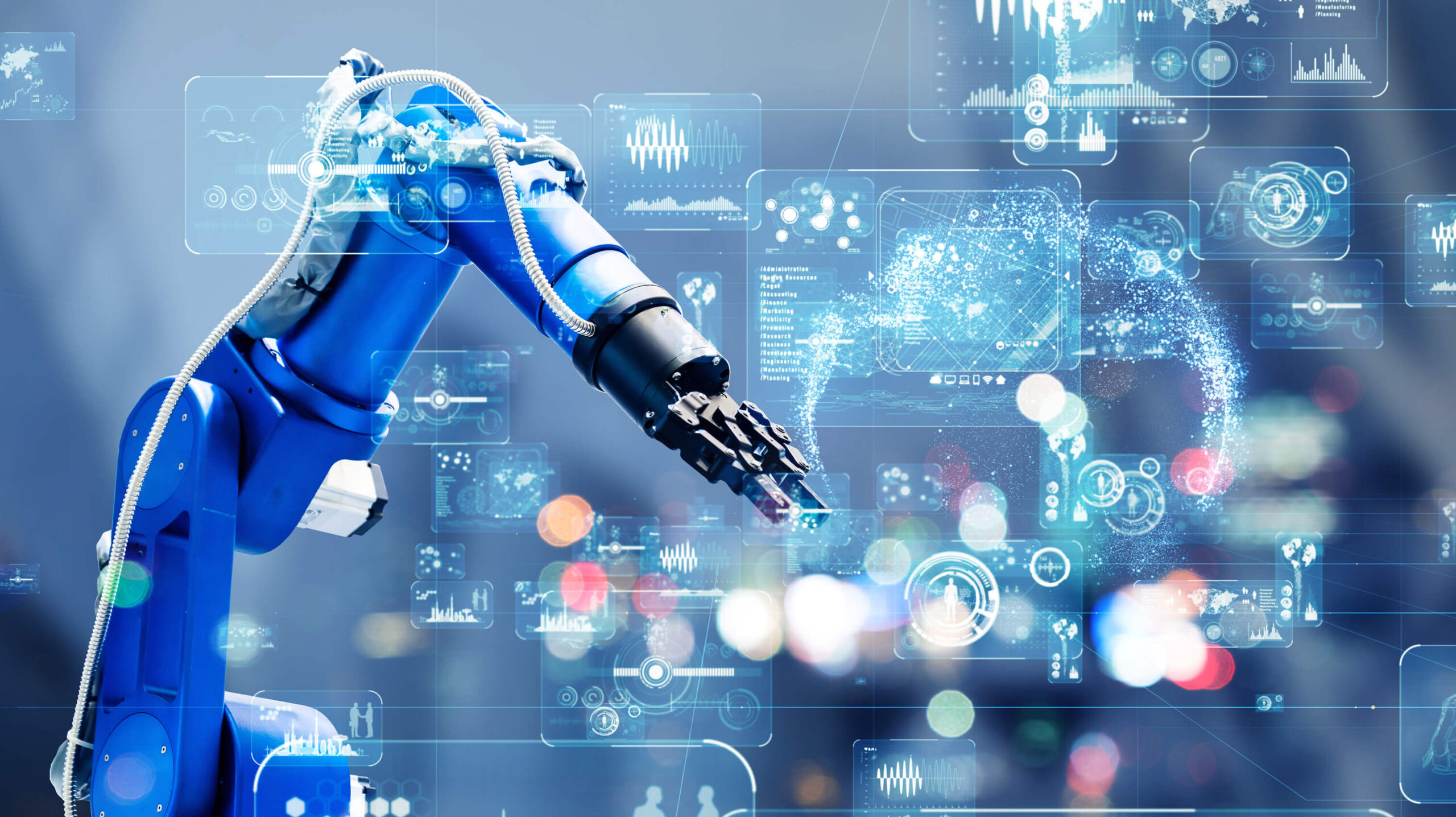Protezioni perimetrali Satech per robot industriali - UNI EN ISO 10218-2