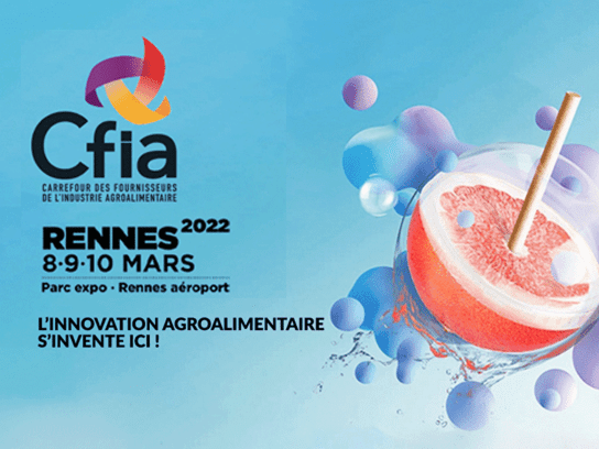 Banner Fiera CFIA 2022 (Rennes, Francia)