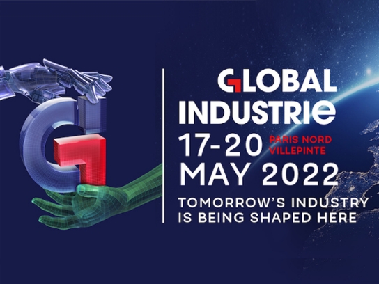 Banner Fiera Global Industrie 2022 (Parigi, Francia)