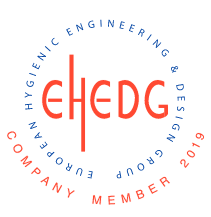 Protezioni Perimetrali Satech -EHEDG (European Hygienic Engineering & Design Group) BlueGuard
