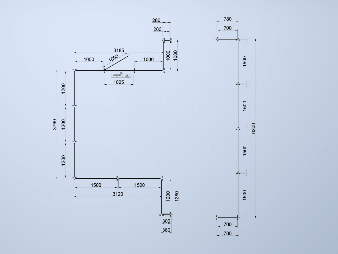Satech Protezioni Perimetrali - Soluzione su misura ottenuta ottimizzando i nostri Componenti Modulari