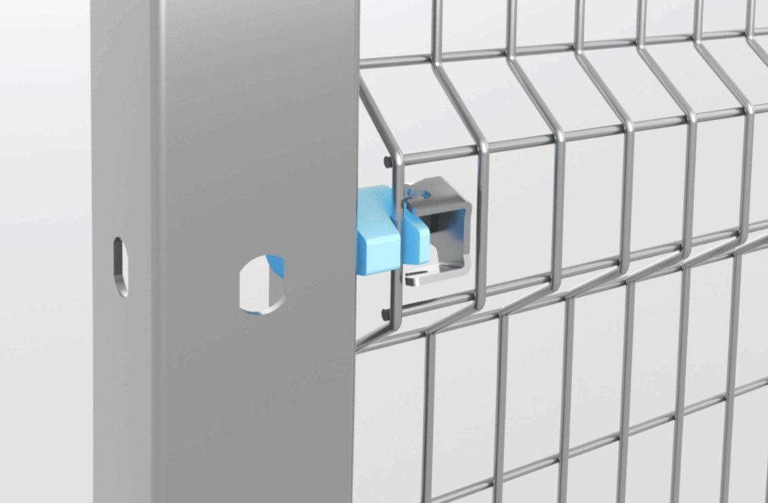 Protezioni Perimetrali Satech - Fissaggi BlueGuard in tecnopolimero per alimenti