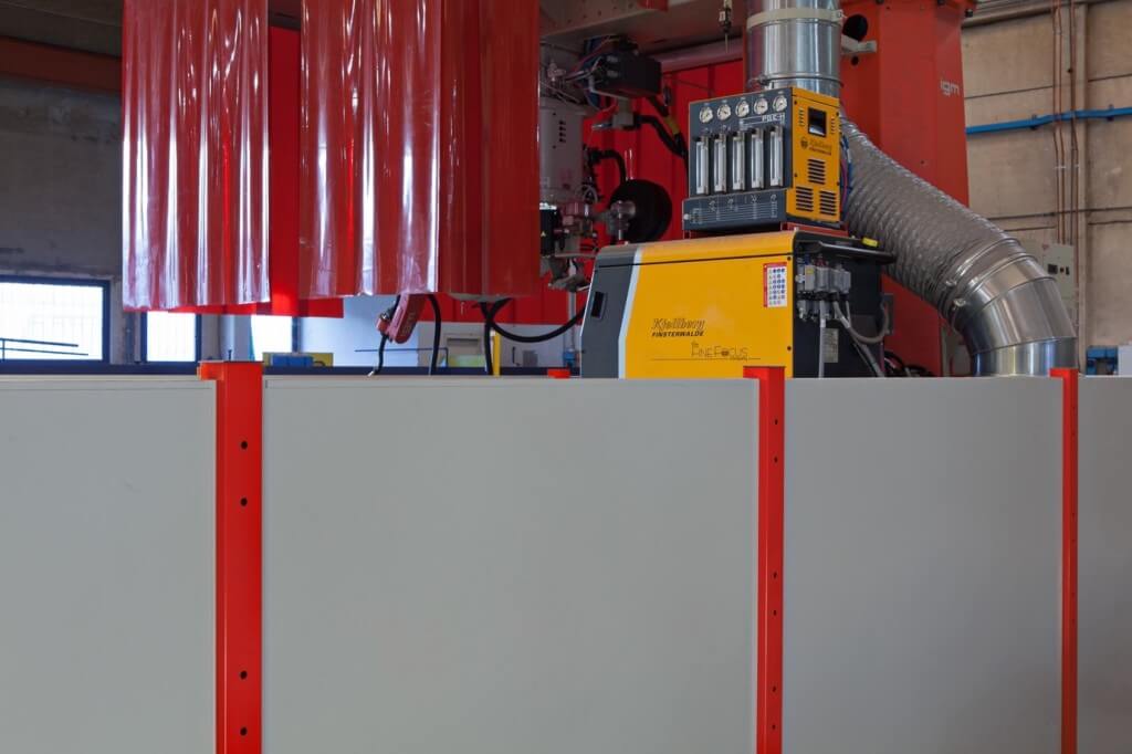 Protezioni Perimetrali per robot industriali Satech - UNI EN ISO 10218-2