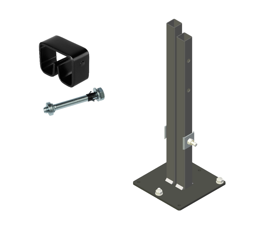 Nuove basi a forcella inclinabili a 3 punti di ancoraggio di Satech FastGuard