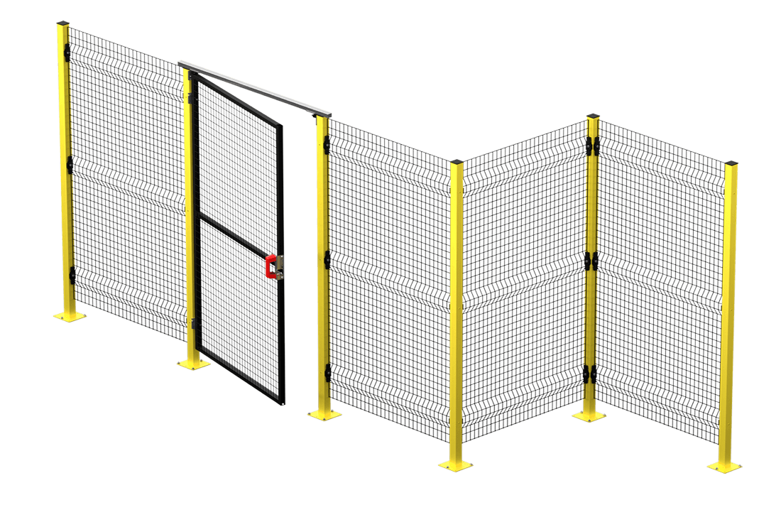 Miniatura da Barreira de proteção maquinas sem moldura Satech AdaptaGuard