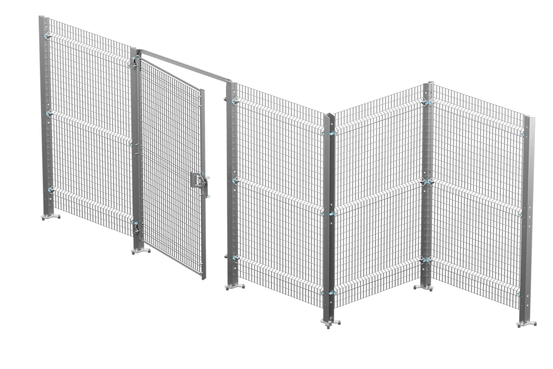 Miniatura da Proteção perimetral em aço inoxidável Satech BlueGuard