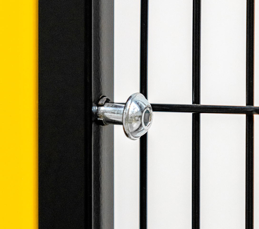 Primo piano della nuova Viteria BHC di Satech, dotata di molla di ritenzione