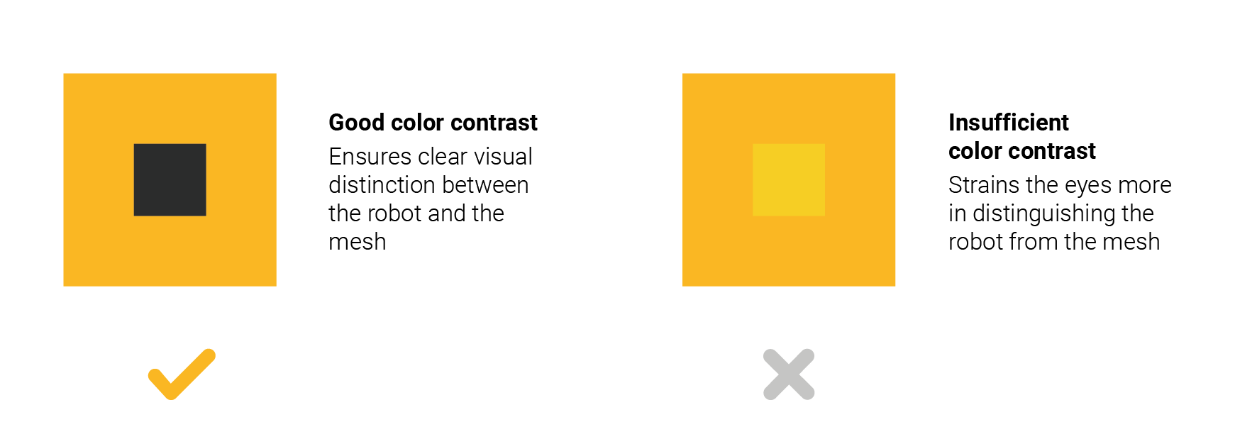 色彩コントラスト