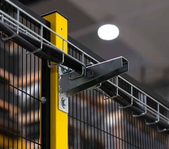 Supporto frontale per canalina passacavi Satech