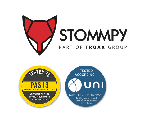 Barriere antiurto prodotte e garantite da Stommpy
